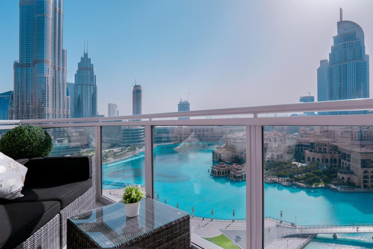 Elite Royal Apartment - Full Burj Khalifa & Fountain View - Premium Dubai Exteriör bild
